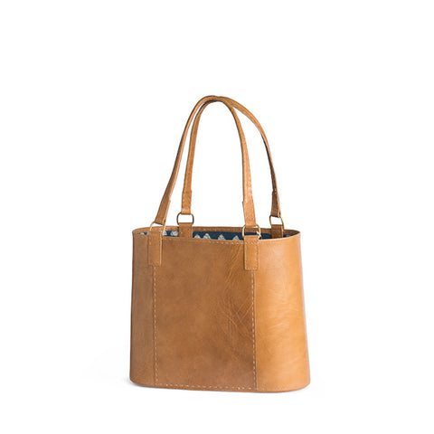 Leather Shopping Bag