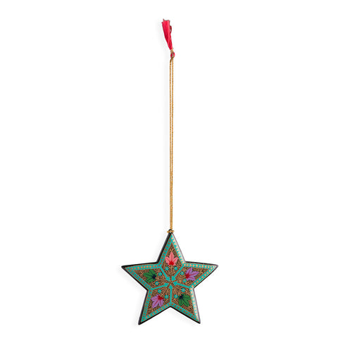4 Papier Mache Stars : Assorted Colors