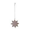 4 Papier Mache Stars : Assorted Colors