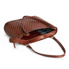 Leather Woven Bag